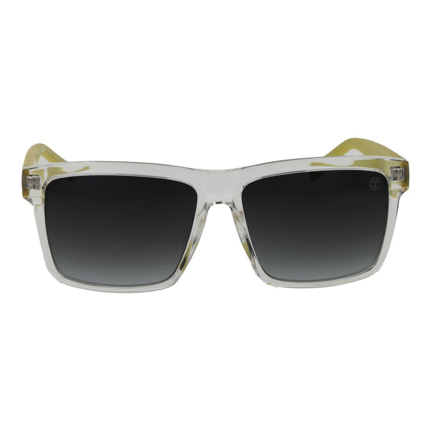 Timberland Weiße Sonnenbrille aus Kunststoff