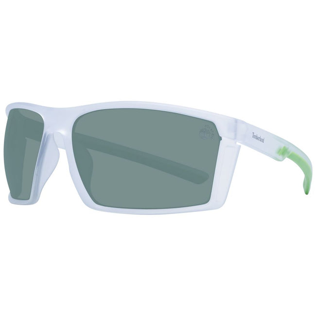 Timberland Weiße Sonnenbrille aus Kunststoff