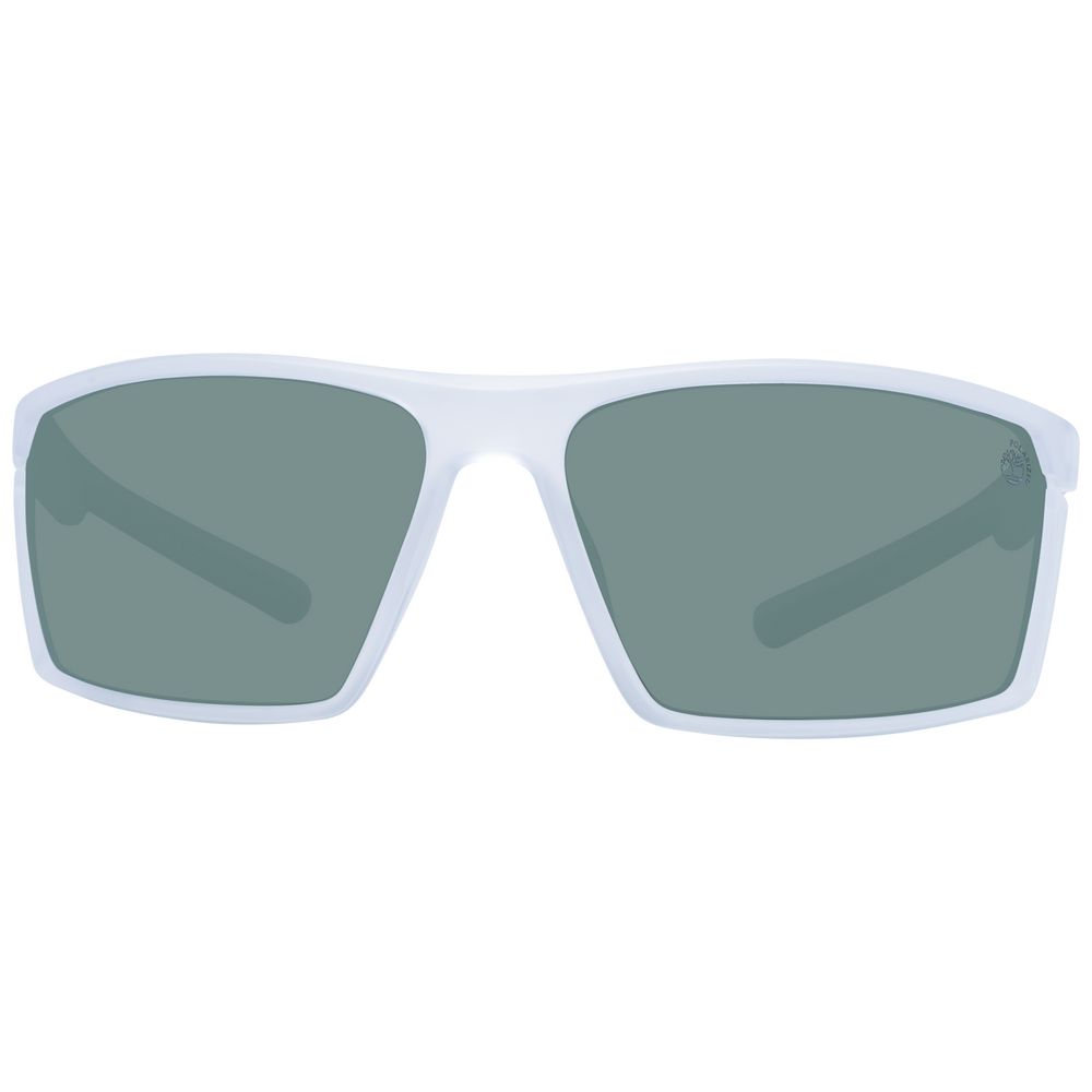 Timberland Weiße Sonnenbrille aus Kunststoff