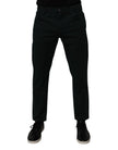Dolce & Gabbana Dunkelgrüne Baumwolle Lose Herren Denim Jeans
