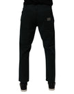 Dolce & Gabbana Dunkelgrüne Baumwolle Lose Herren Denim Jeans