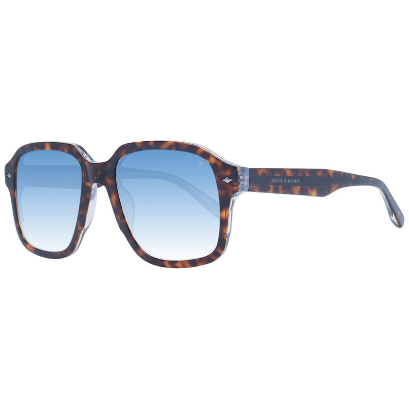 Scotch & Soda Braune Sonnenbrille aus Metall