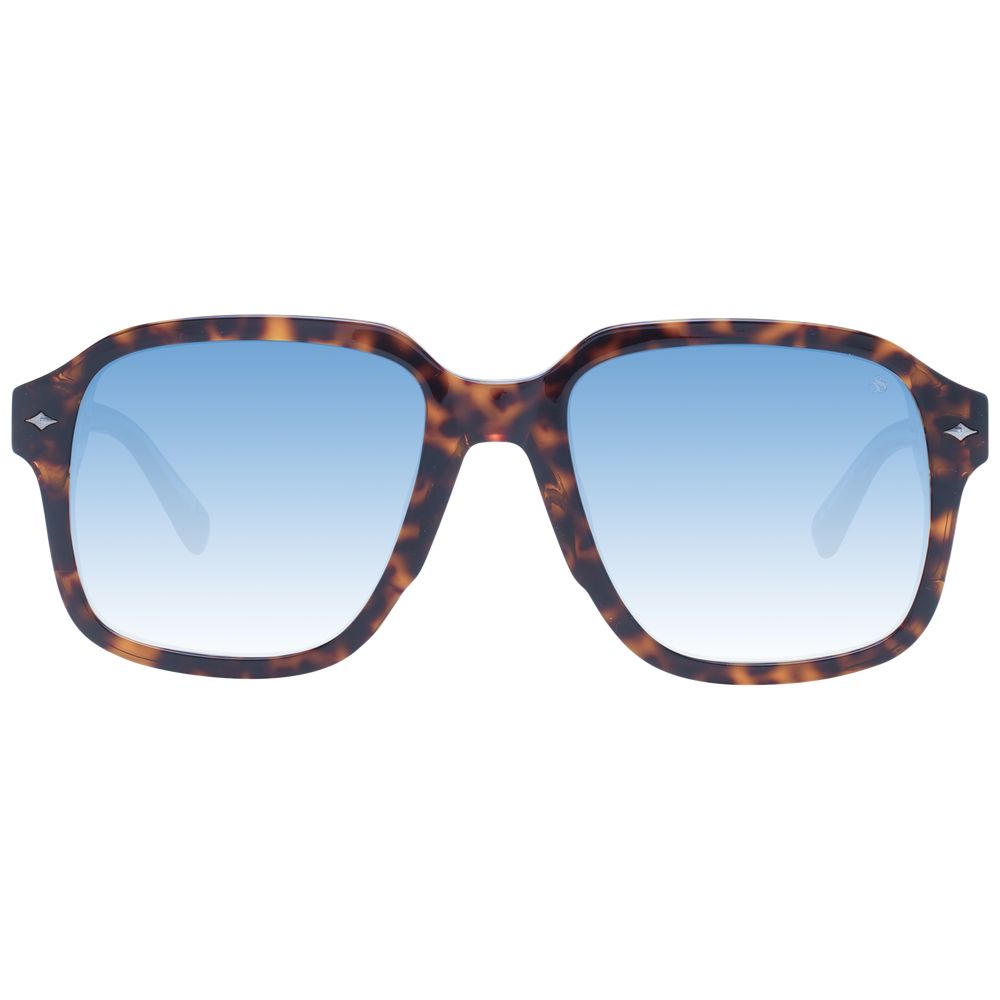 Scotch & Soda Braune Sonnenbrille aus Metall