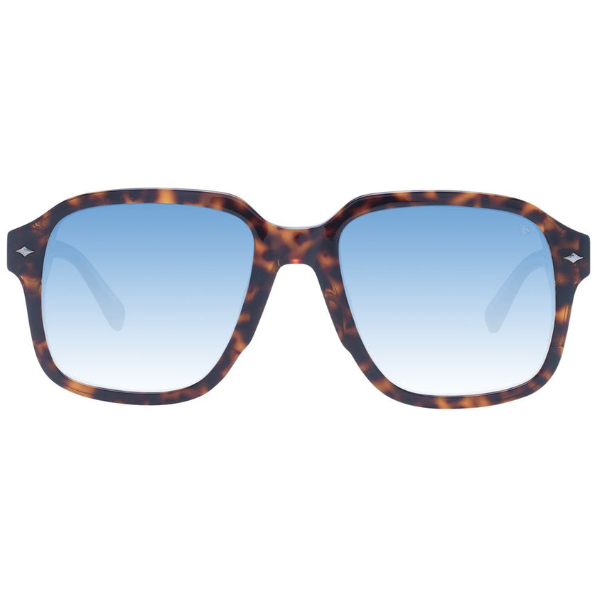 Scotch & Soda Braune Sonnenbrille aus Metall