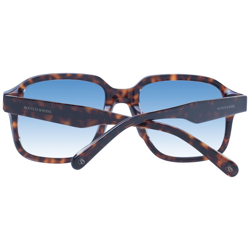 Scotch & Soda Braune Sonnenbrille aus Metall
