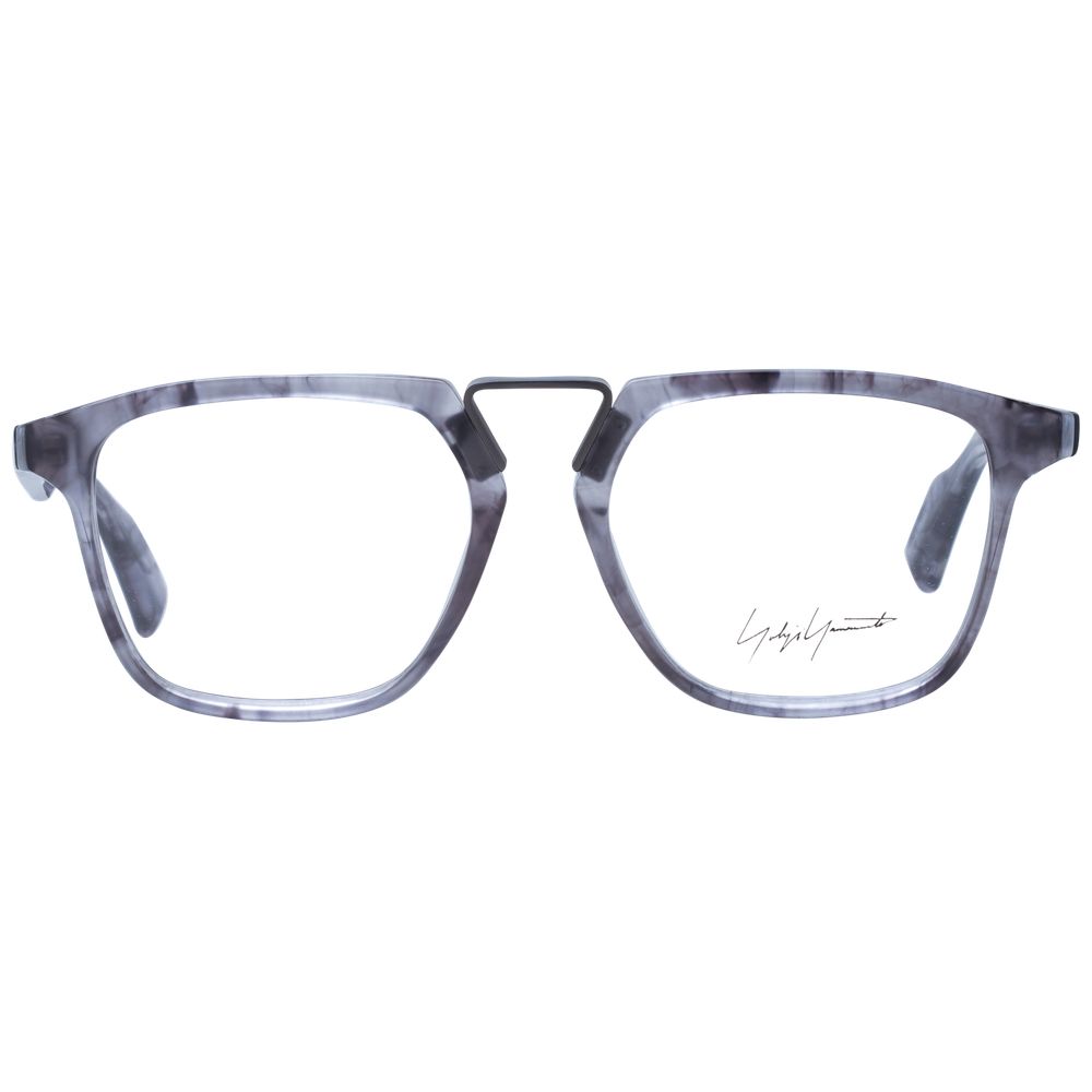 Yohji Yamamoto Grau-Metallische & Kunststoff-Brille (Gestell)