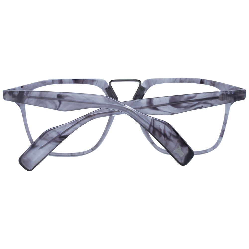 Yohji Yamamoto Grau-Metallische & Kunststoff-Brille (Gestell)