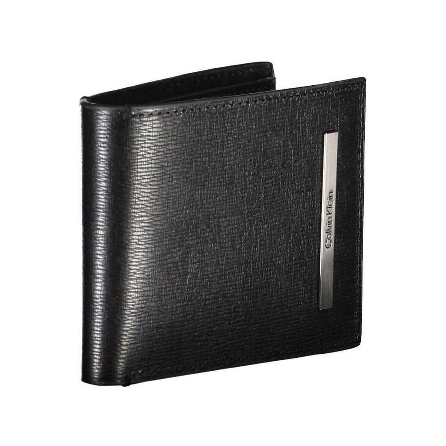 Calvin Klein Elegantes schwarzes Portemonnaie mit RFID-Blockierung