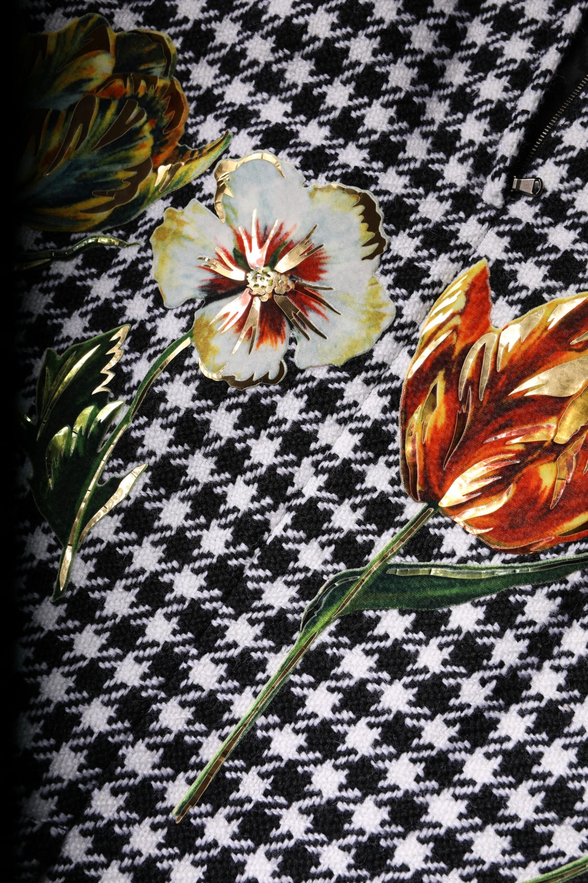 Dolce & Gabbana Multicolor Floral Print High-Waist Pencil Skirt