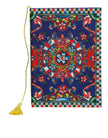 Dolce & Gabbana Multicolor Polyester Carretto Siciliano Druck Notizbuch