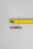 Dolce & Gabbana Schwarzer Saphir Gold-Ton Messing Krawattenklammer Bar