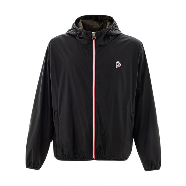 Invicta Schwarze Polyamid-Shell-Jacke