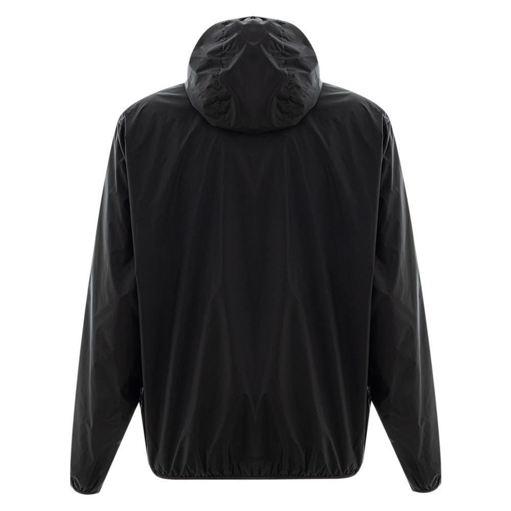 Invicta Schwarze Polyamid-Shell-Jacke