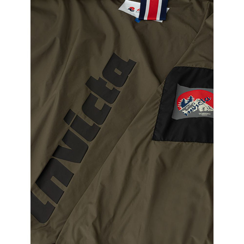 Invicta Schwarze Polyamid-Shell-Jacke