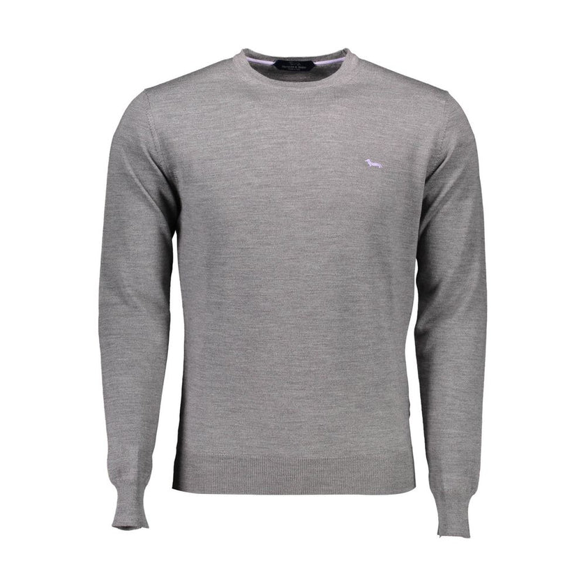 Harmont & Blaine Grauer Pullover aus Wolle