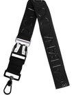 Dolce & Gabbana Schwarzer Stretch-Polyester-Schlüsselanhänger mit gummiertem DG-Logo