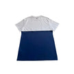 Trussardi Beachwear Blu Baumwoll-T-Shirt für Herren