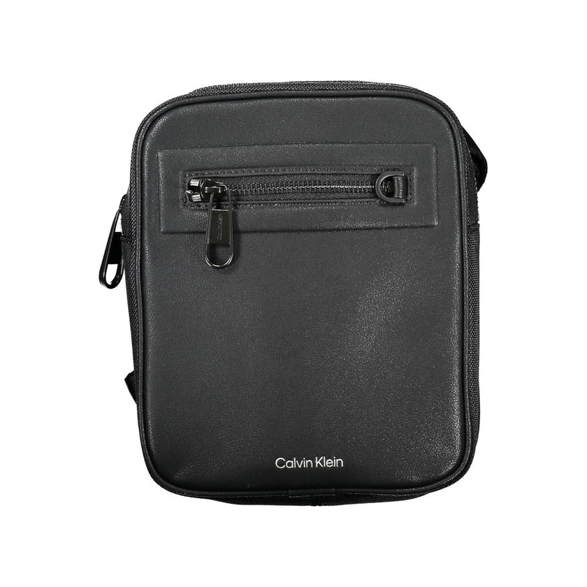 Calvin Klein Schwarze Polyester Handtasche