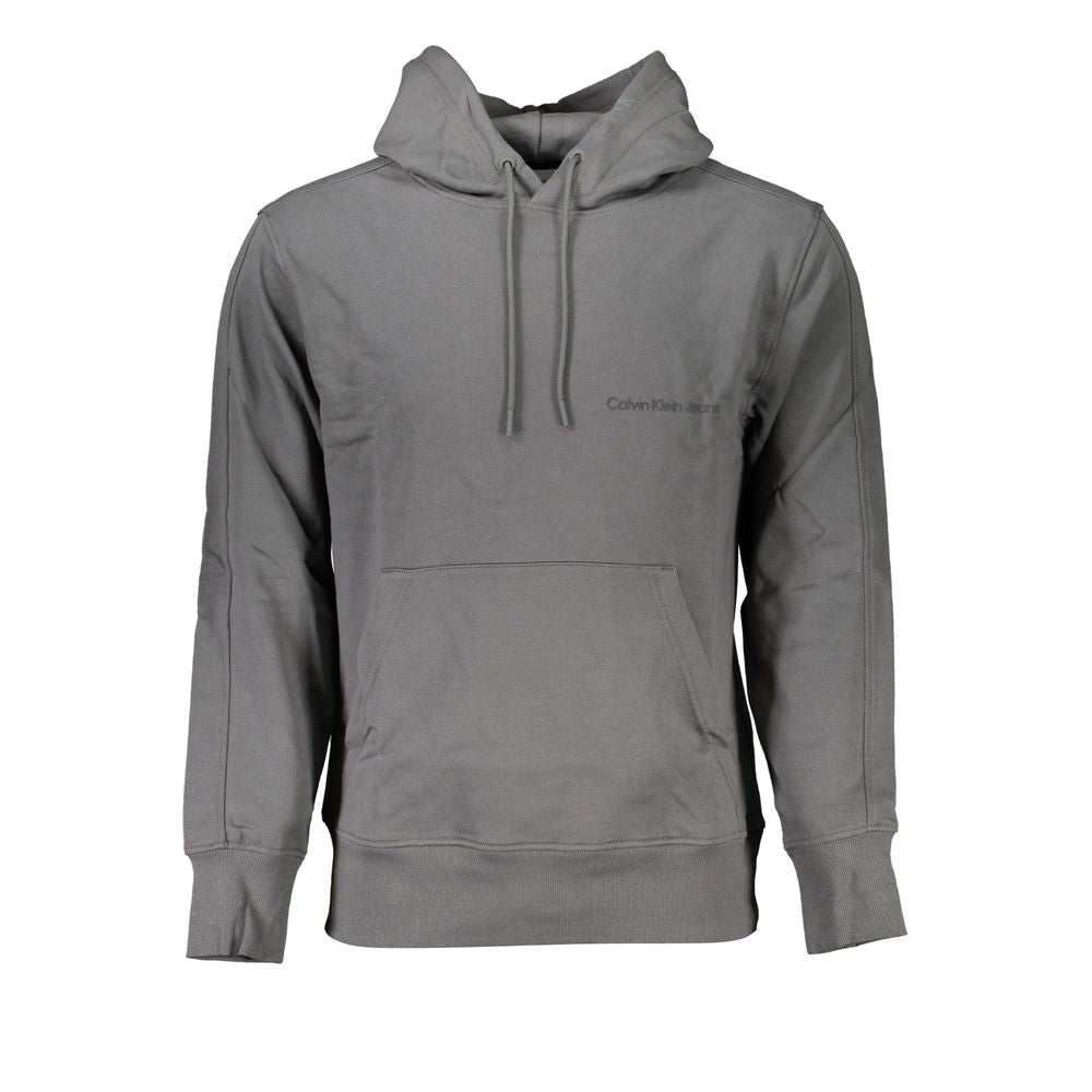 Calvin Klein Elegant Grey Hoodie