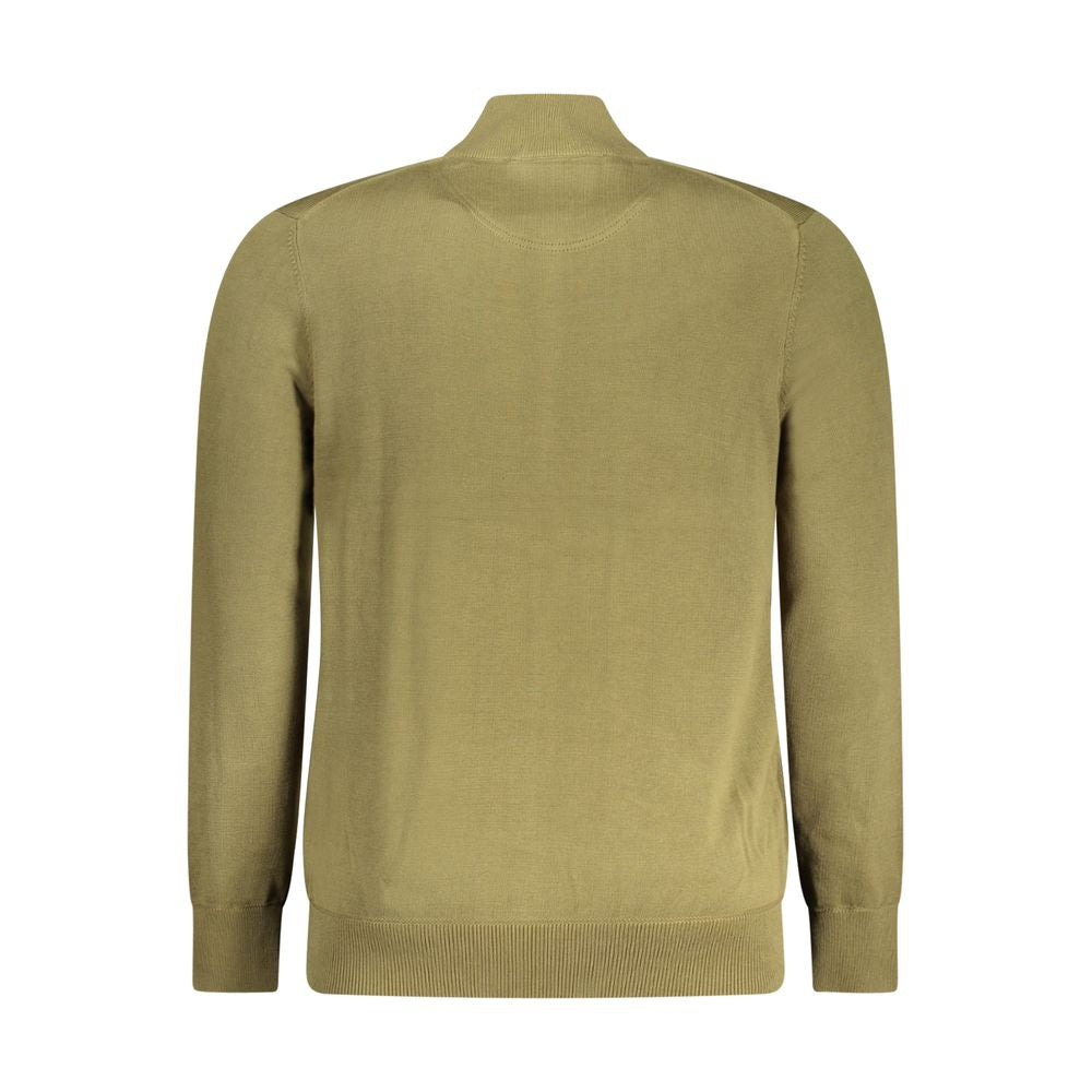 Timberland Men's Green Cotton Jumper
