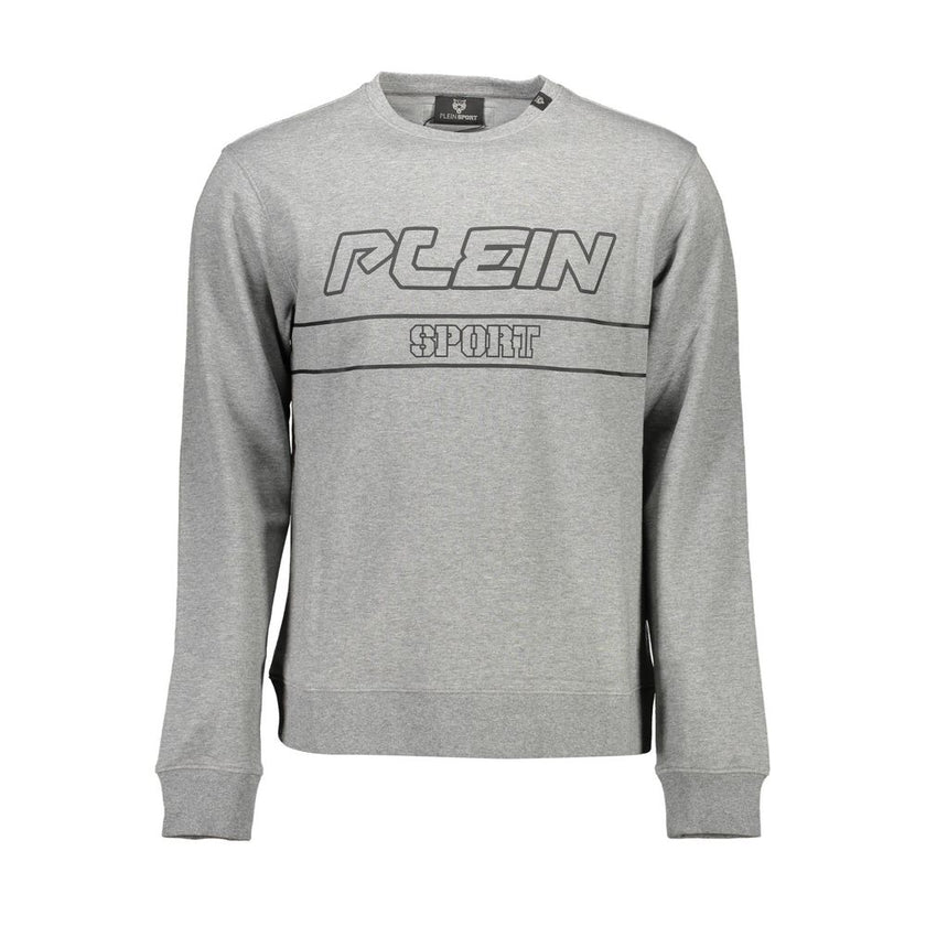 Plein Sport Grigio Baumwoll-Sweatshirt für Herren