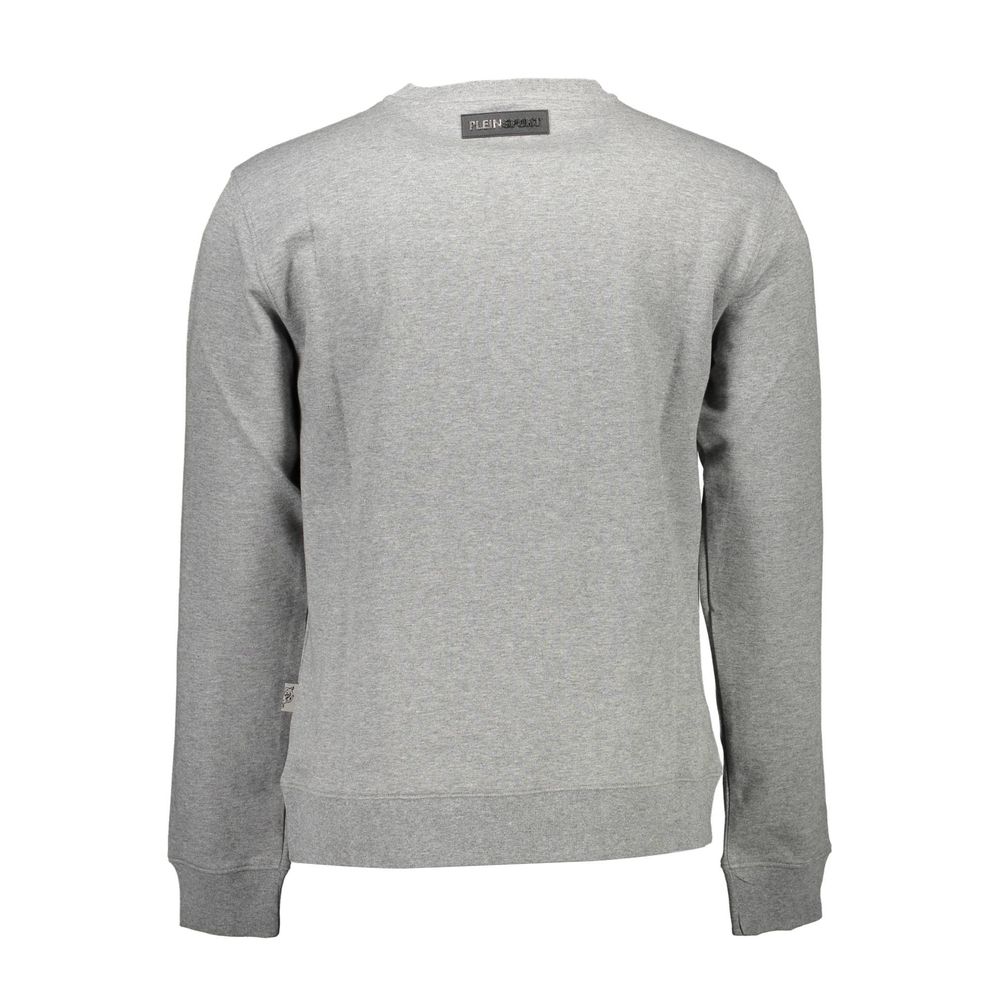 Plein Sport Grigio Baumwoll-Sweatshirt für Herren