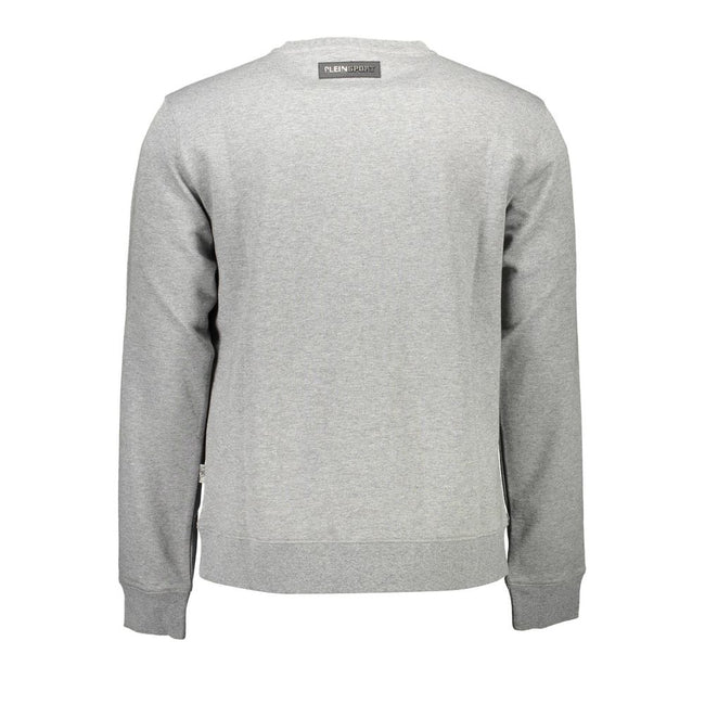 Plein Sport Grigio Baumwoll-Sweatshirt für Herren