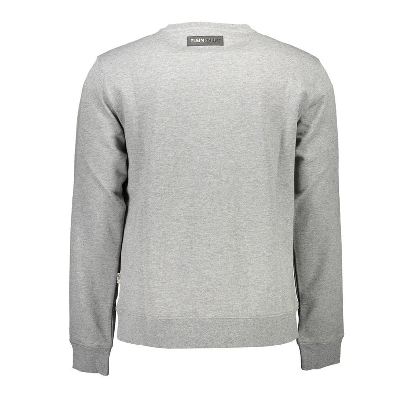 Plein Sport Grigio Baumwoll-Sweatshirt für Herren