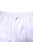 Dolce & Gabbana Weißes Baumwollhemd Hose Pyjama Set Schlafanzug