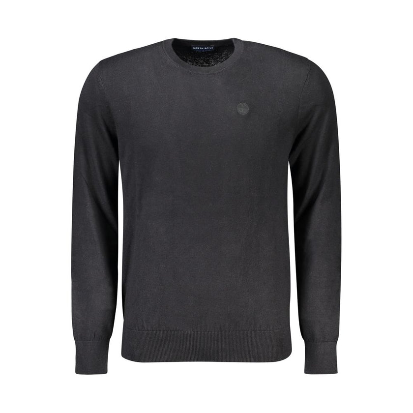 North Sails Schwarzer Herrenpullover aus Baumwolle