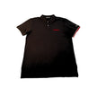 Iceberg Schwarzes Herren-Poloshirt aus Baumwolle