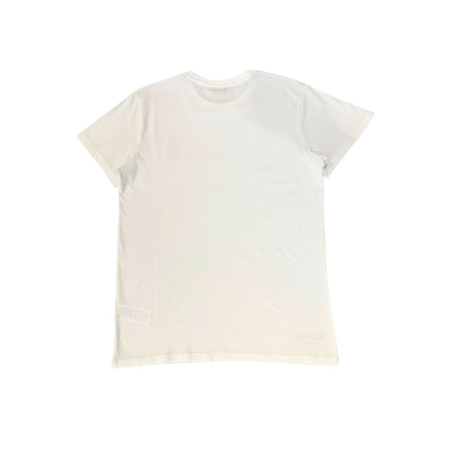 Iceberg Weißes Baumwoll-T-Shirt für Herren