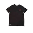 Iceberg Schwarzes Baumwoll-T-Shirt für Herren