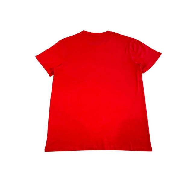 Iceberg Rotes Baumwoll-T-Shirt für Herren