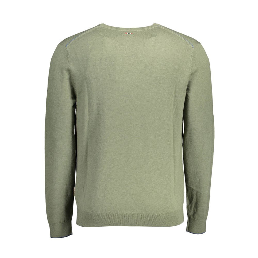 Napapijri Grüner Wollpullover