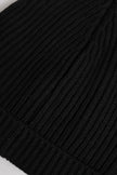 Dolce & Gabbana Schwarze Kaschmir-Strickmütze Winter Beanie