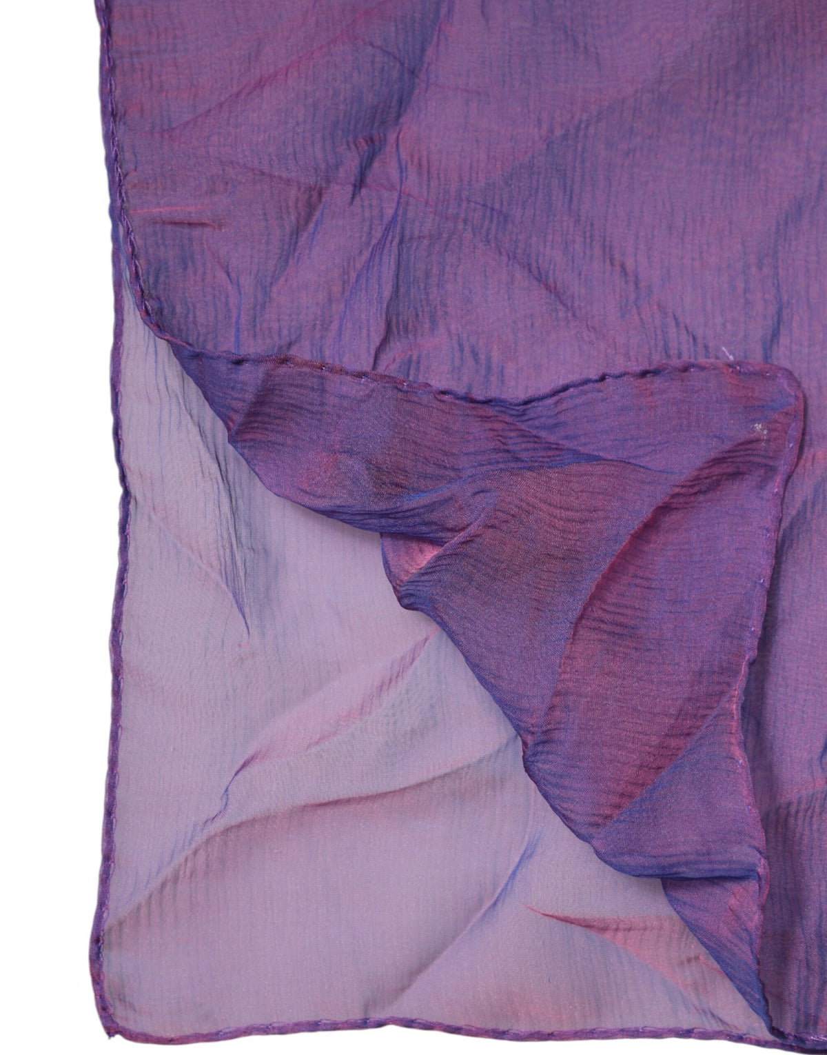 Dolce & Gabbana Purple Silk Scarf Rectangle Wrap Scarf