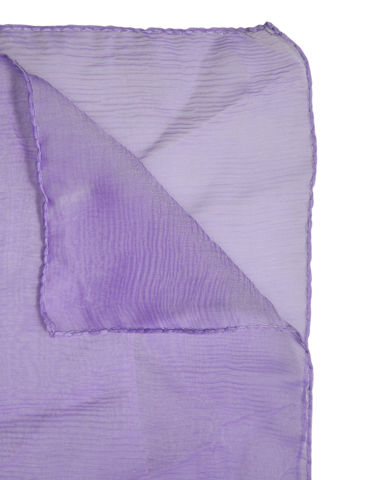 Dolce & Gabbana Purple Silk Scarf Rectangle Wrap Scarf