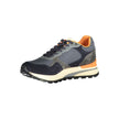 Blauer Herren-Sneaker aus Polyurethan
