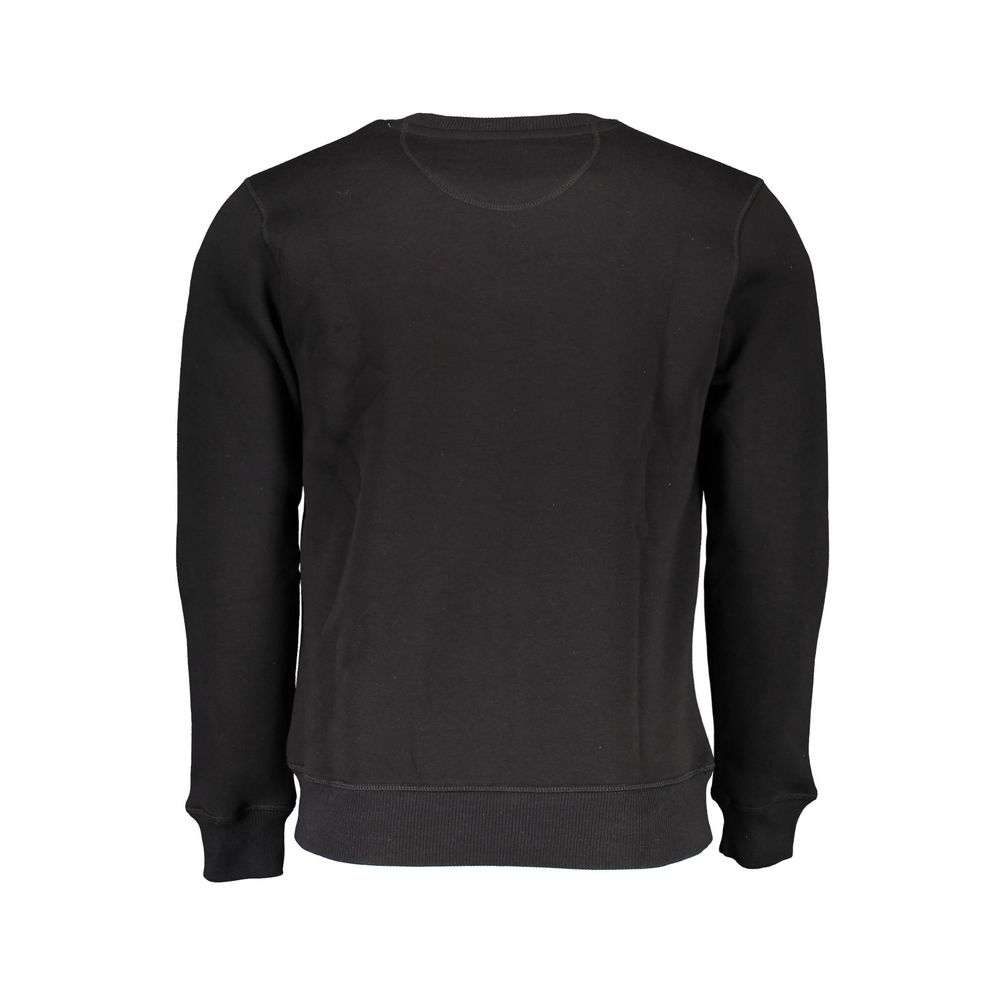 North Sails Schwarzer Baumwoll-Herren-Sweatshirt