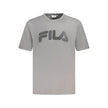 Fila Grigio Baumwoll-T-Shirt für Herren