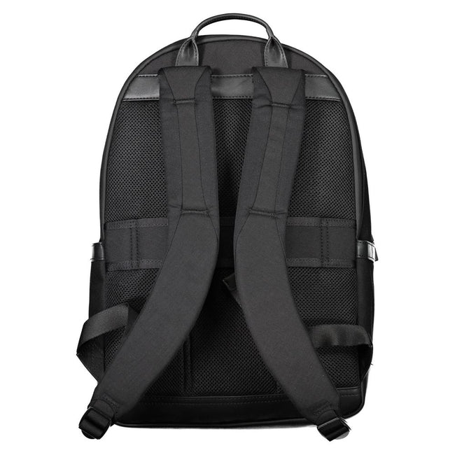 Tommy Hilfiger Schwarzer Nylon-Rucksack für Männer