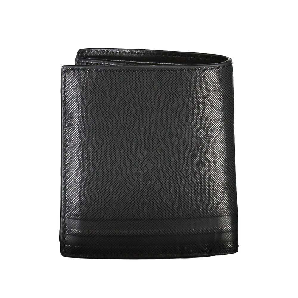 Tommy Hilfiger Men's Black Leather Wallet