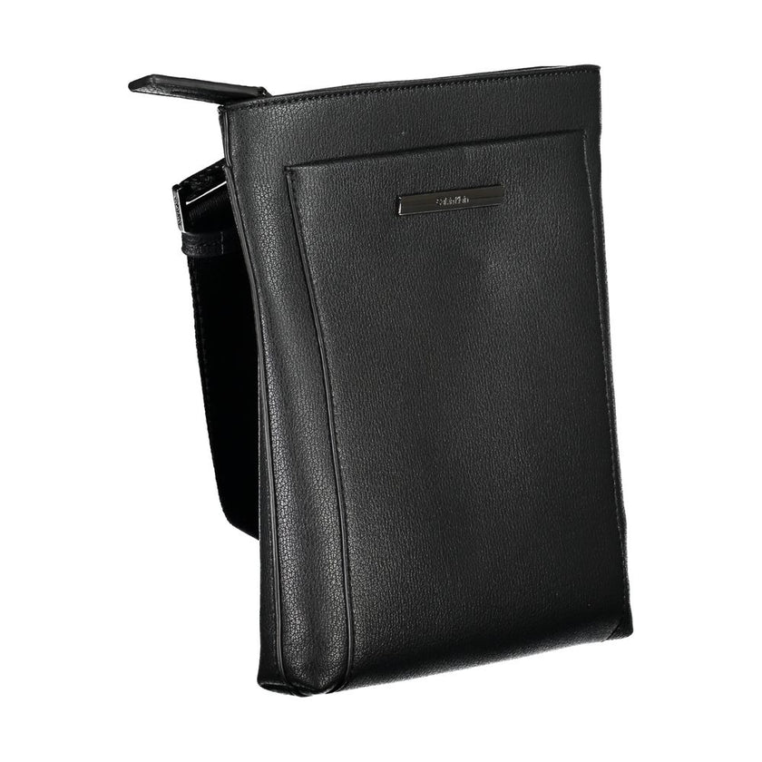 Calvin Klein Schwarze Polyester Handtasche