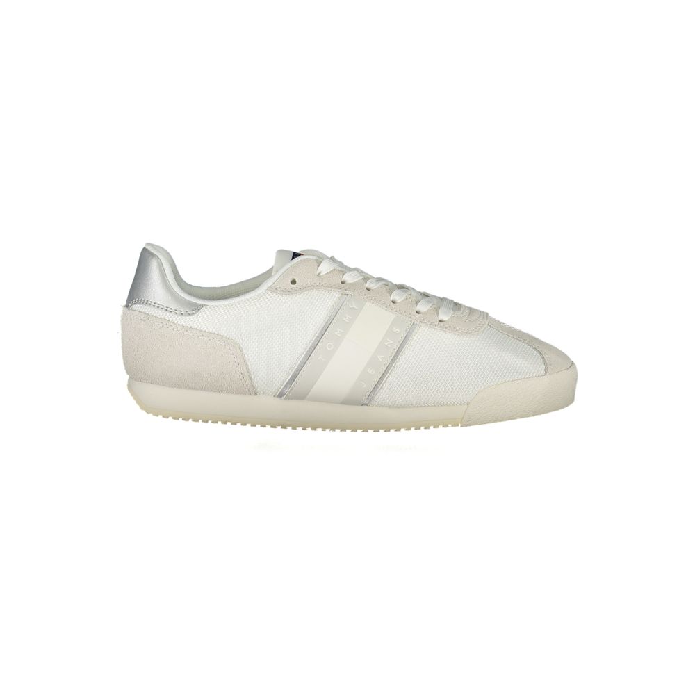 Tommy Hilfiger White Polyester Women's Sneakers