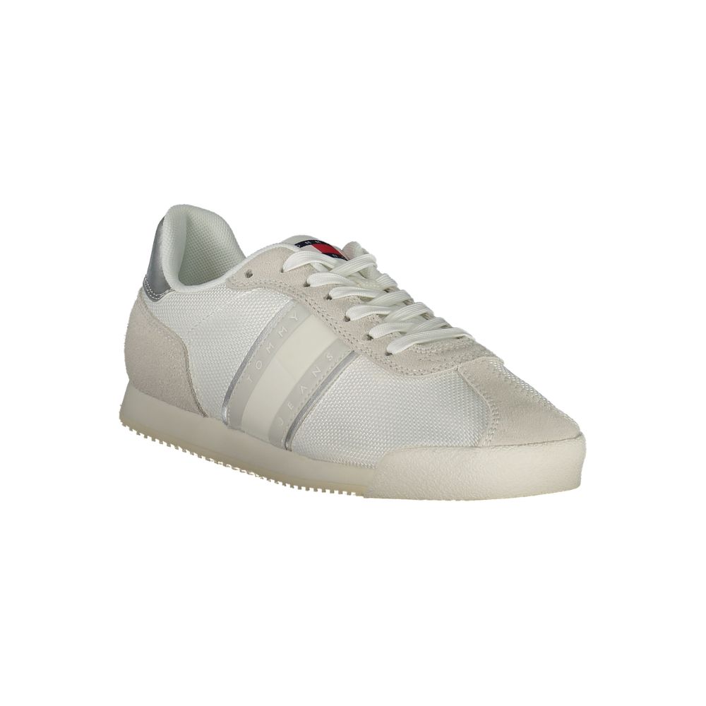 Tommy Hilfiger White Polyester Women's Sneakers