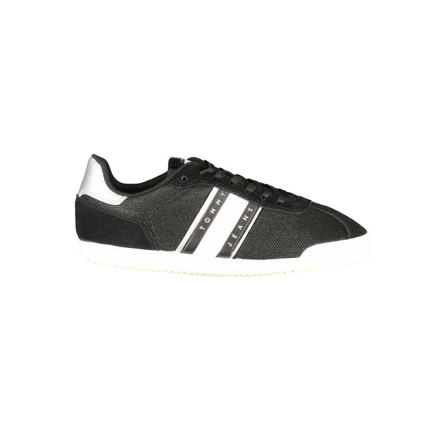 Tommy Hilfiger Black Polyester Women's Sneakers