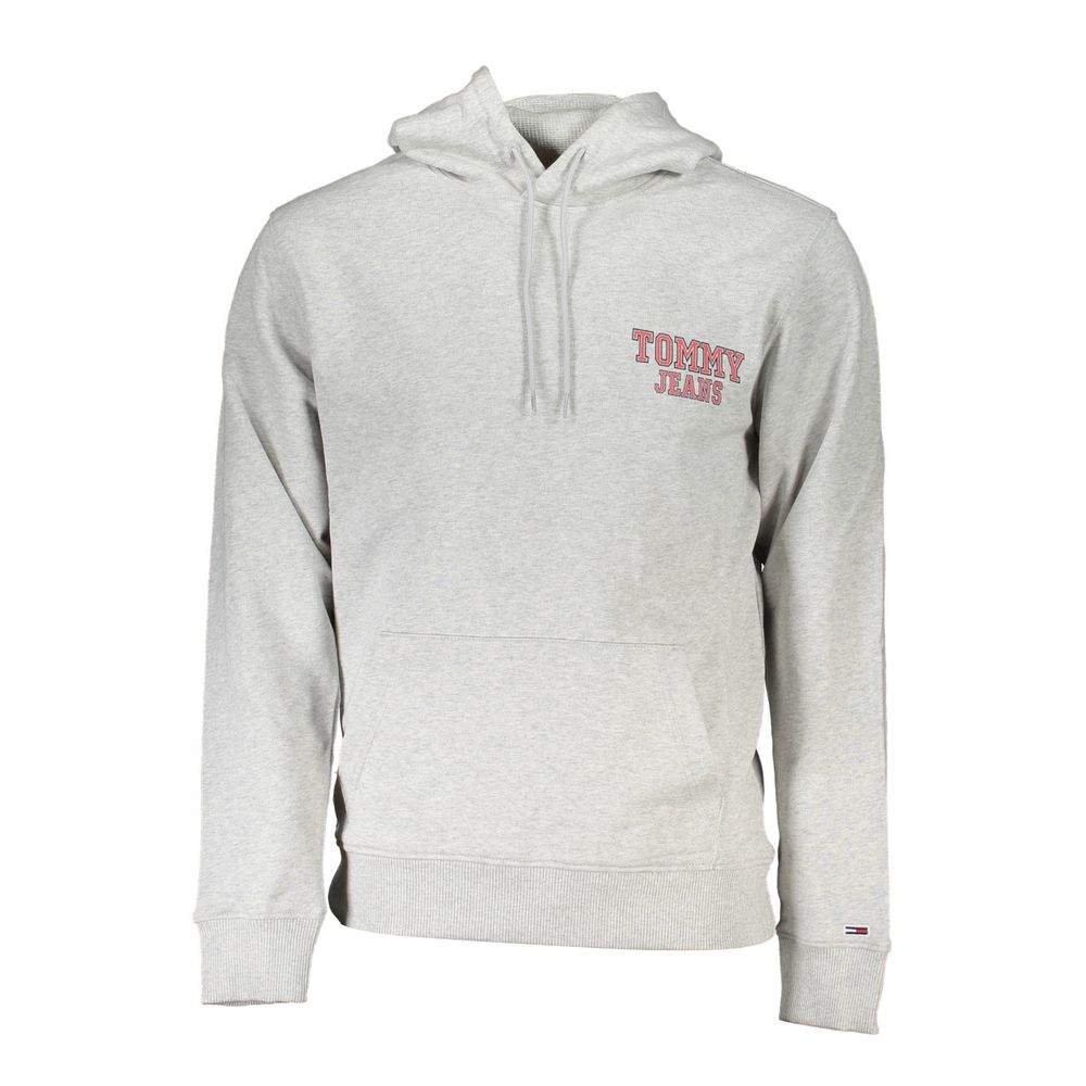 Tommy Hilfiger Grey Cotton Men's Hoodie
