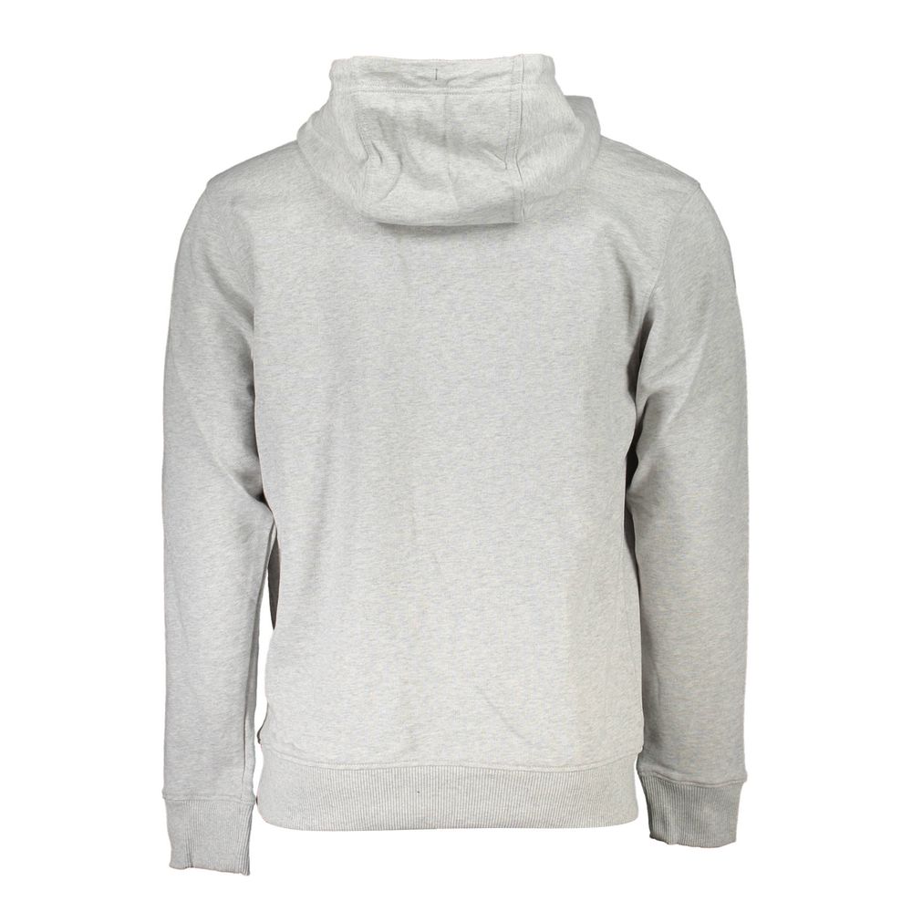 Tommy Hilfiger Grey Cotton Men's Hoodie