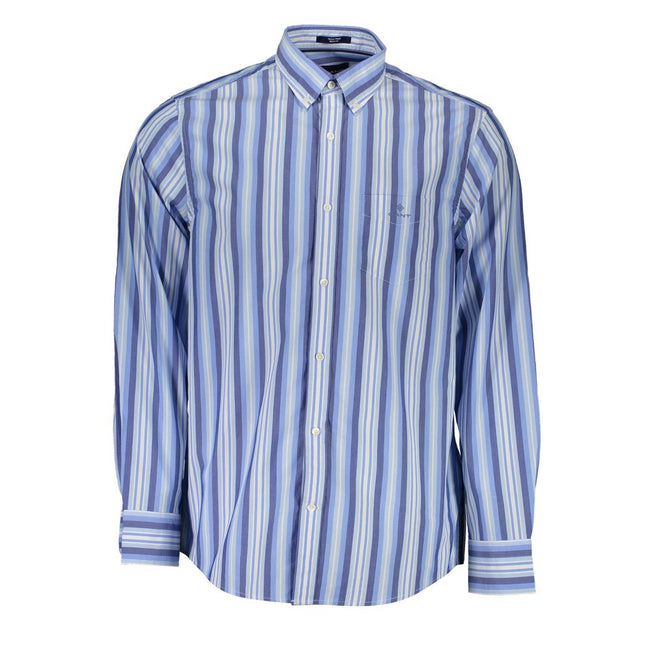 Gant Schwarzes Baumwoll-T-Shirt für Herren